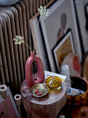 Pot de fleurs marrons en grès - BUBBLE - maison bloom concept