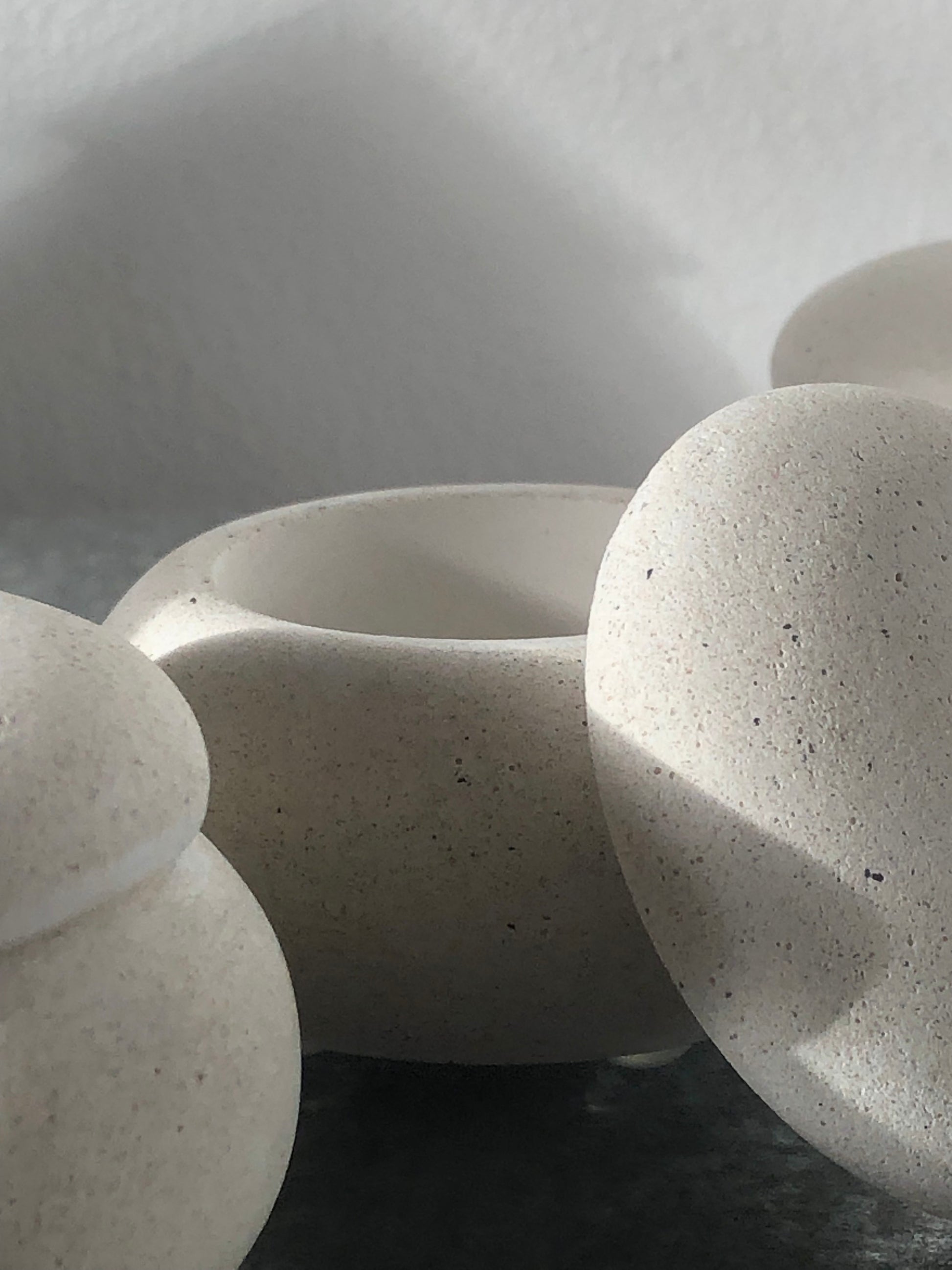 Pot à bijoux décoratif en béton avec couvercle | PERSE - maison bloom concept