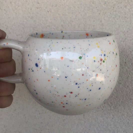Mug boule en céramique fait main - PARTY - maison bloom concept