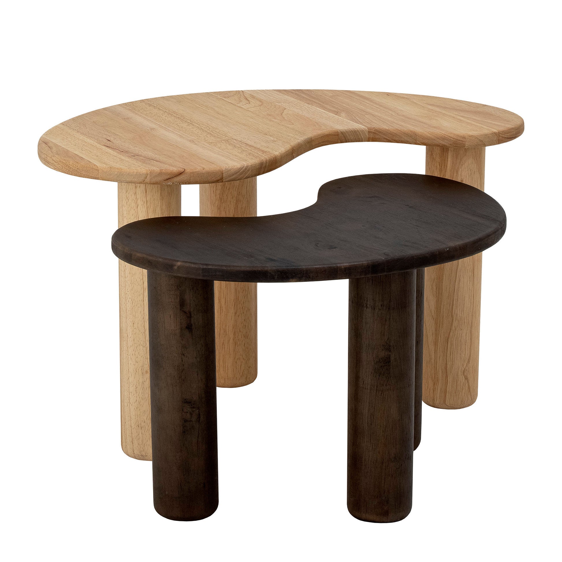 Table basse haricot en bois d'hevea - LUPPA - maison bloom concept