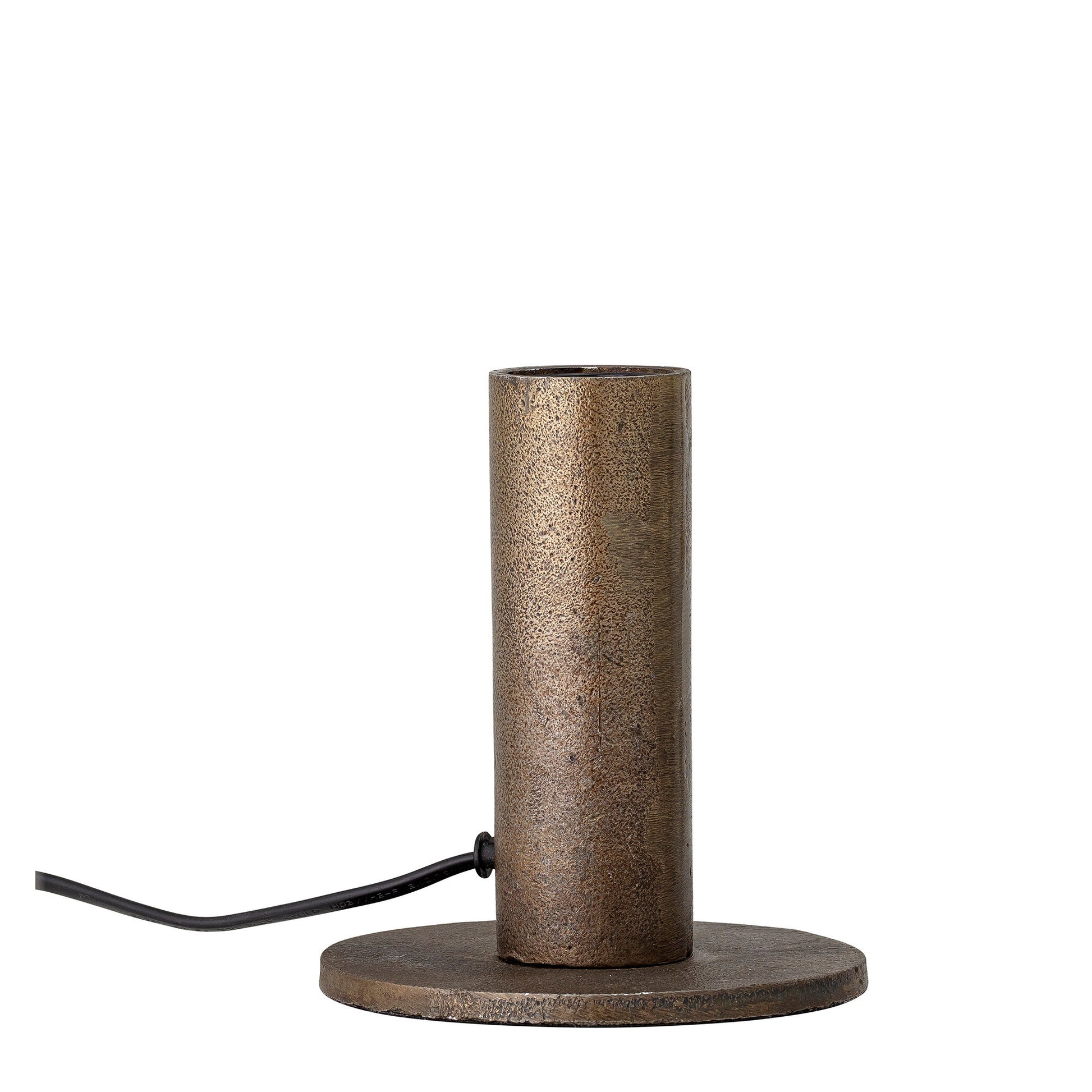 Lampe de table antique en metal - BRASS