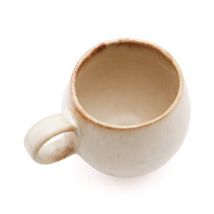 Tasse fait-main en céramique beige - Set de 6 - CASCAIS - M - maison bloom concept