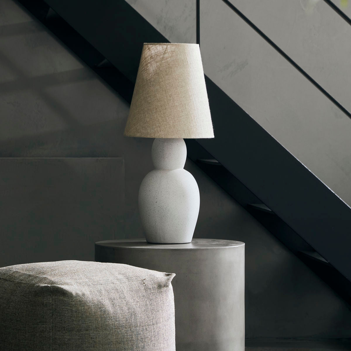 House Doctor Lampe de table avec abat-jour, Orga, Sable Maison Bloom Concept 