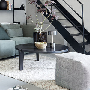 Table basse en bois de manguier noire - Coffee Table BALI - maison bloom concept