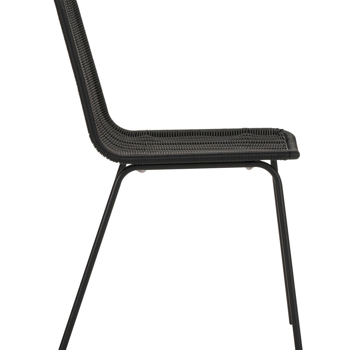 Chaise noire, HAPURMaison Bloom Concept 