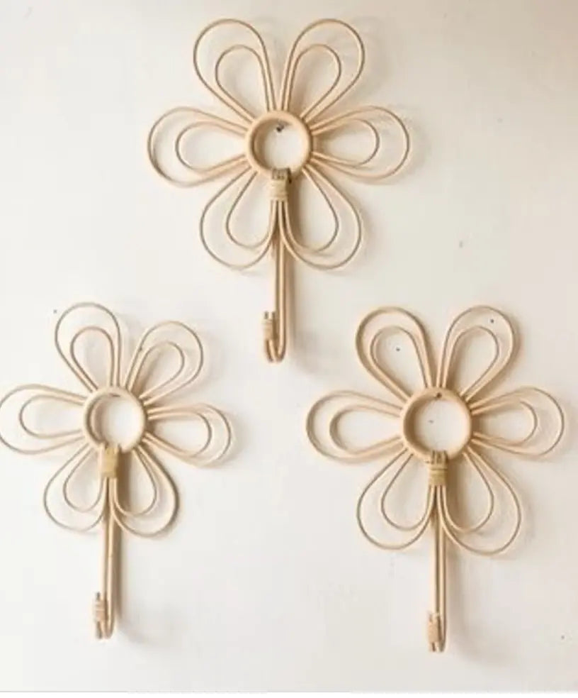 Crochet fleur en rotinMaison Bloom Concept 