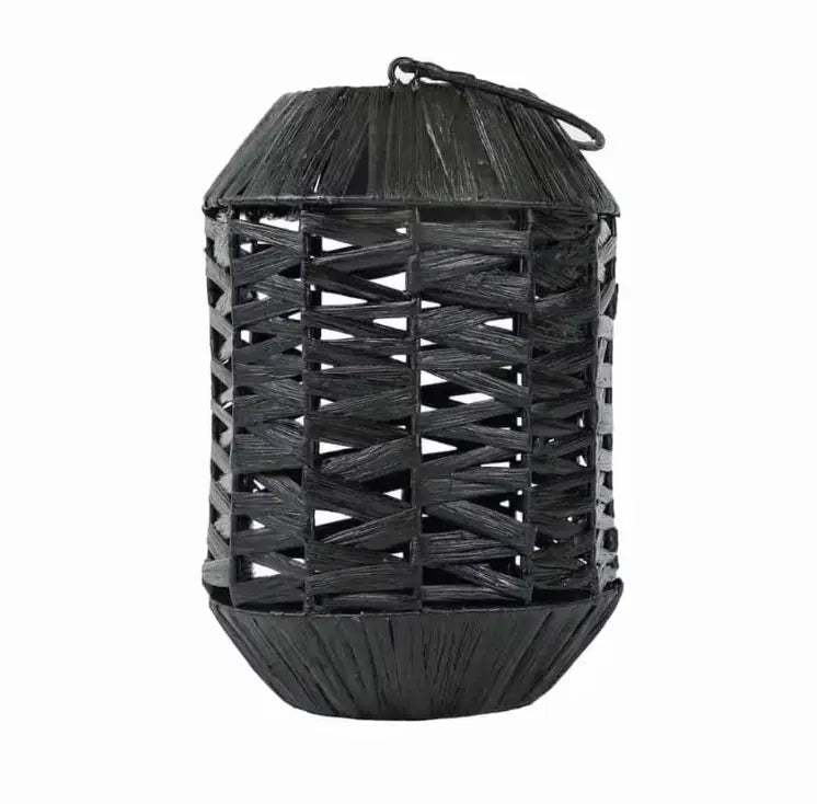 Lanterne noire en jacinthe d'eauMaison Bloom Concept 
