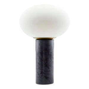 House Doctor Lampe de table, Opal, Blanc noirMaison Bloom Concept 