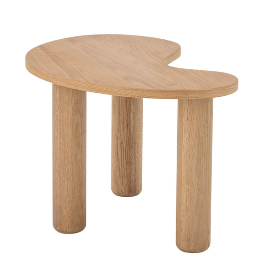 Table basse en bois d'hévéa en forme d'haricot - LUPPA