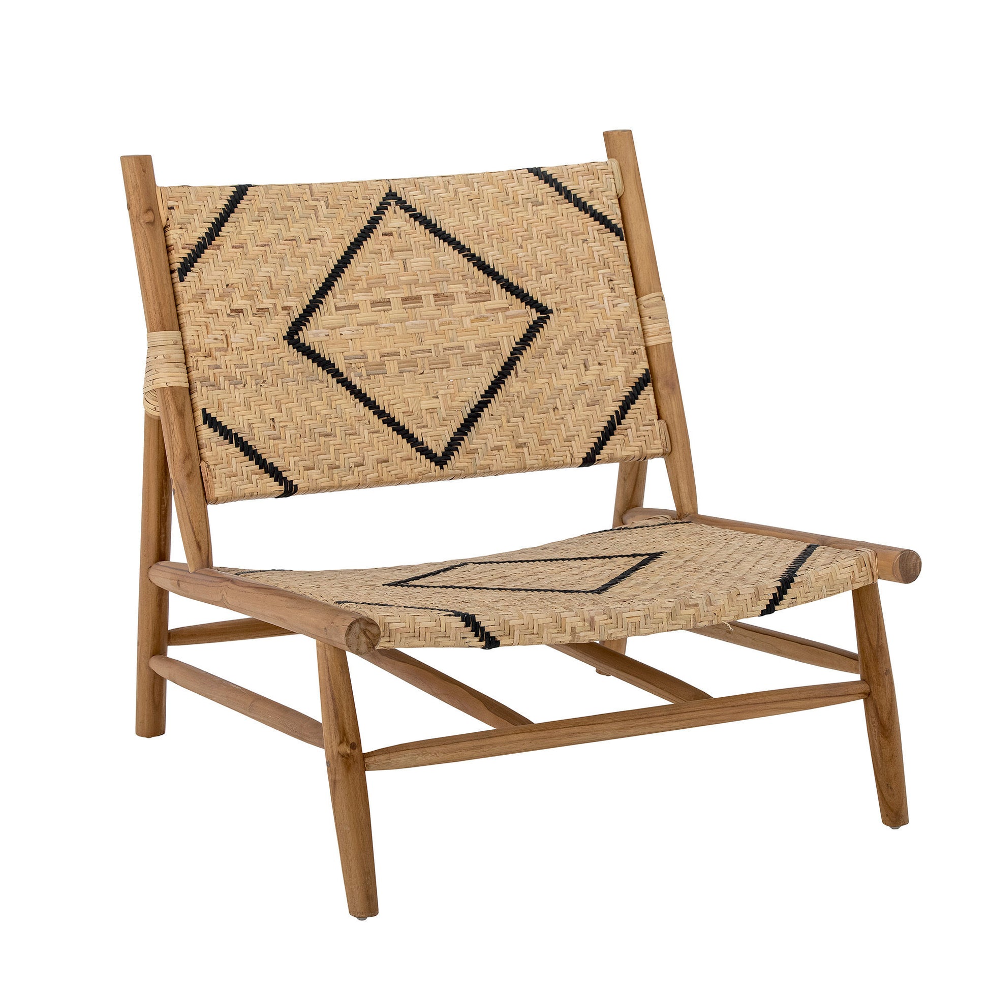 Chaise lounge en teak LENNOX Lennox Lounge Chair, Nature, Teak - maison bloom concept