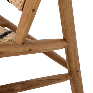 Chaise lounge en teak LENNOX Lennox Lounge Chair, Nature, Teak - maison bloom concept